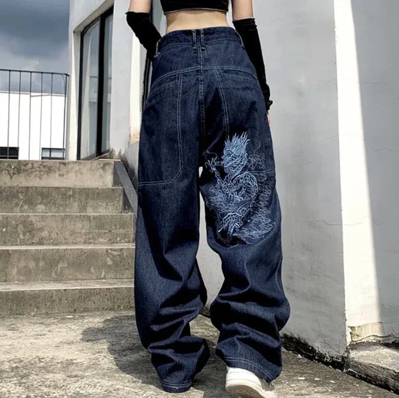 Retro Loose Baggy Jeans