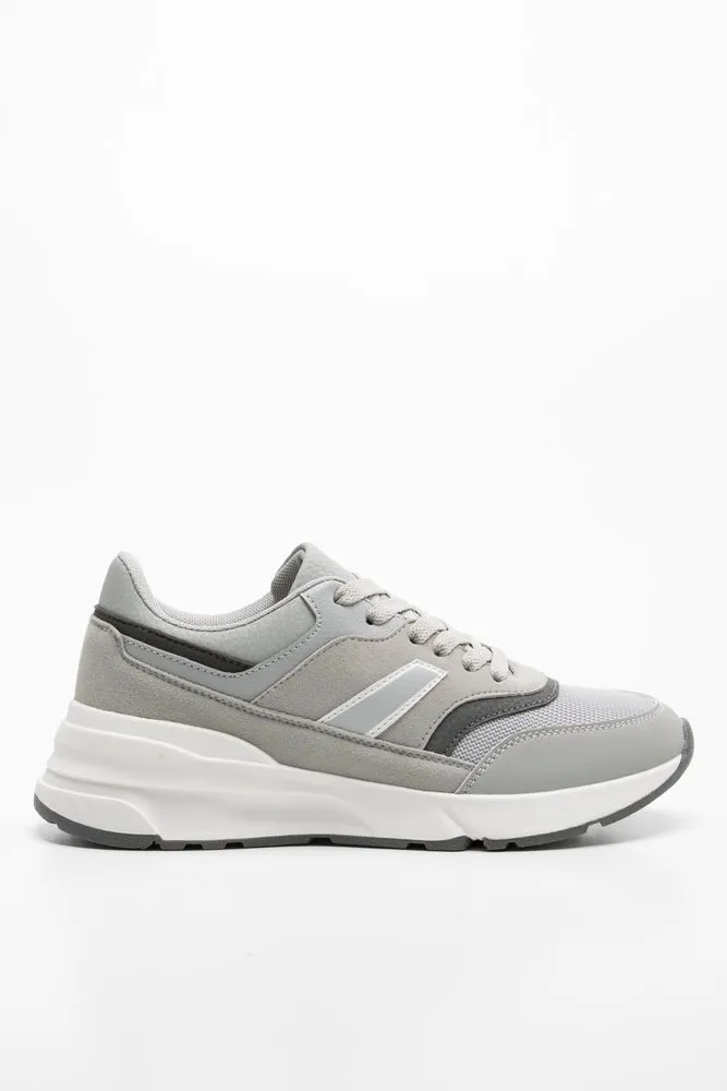 Retro Trainer Grey