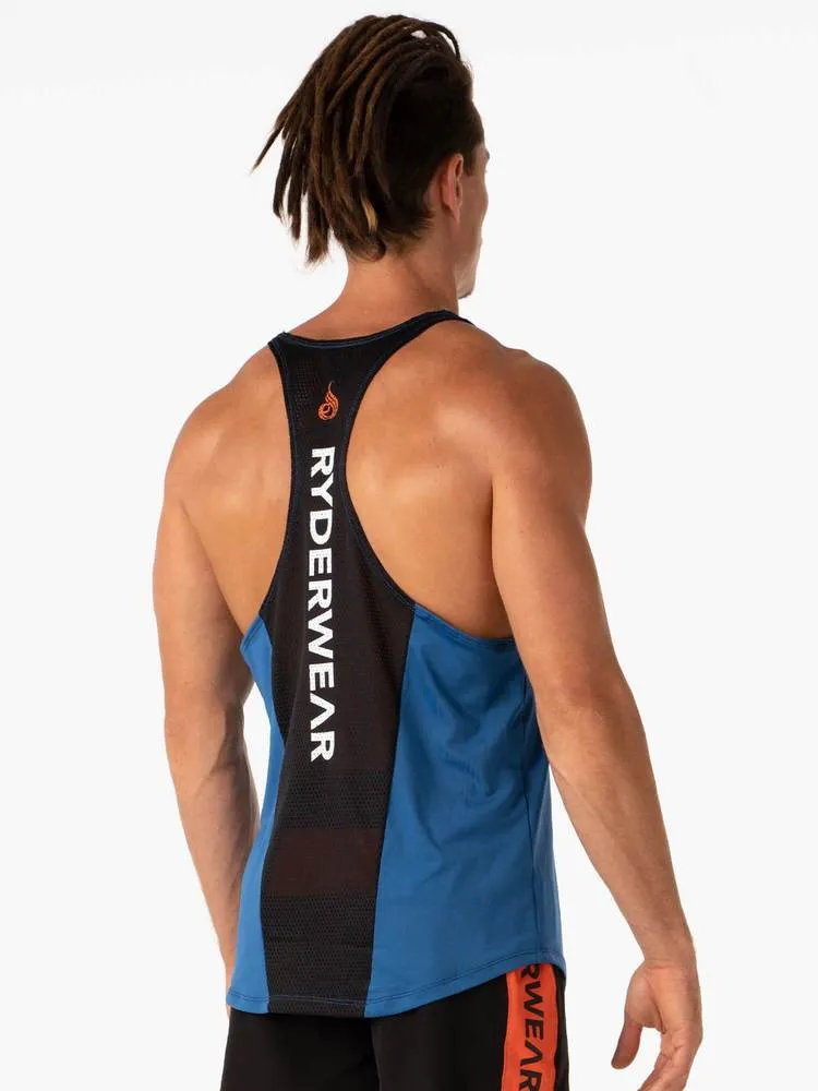 Ryderwear Palm Stringer T-Back - Blue