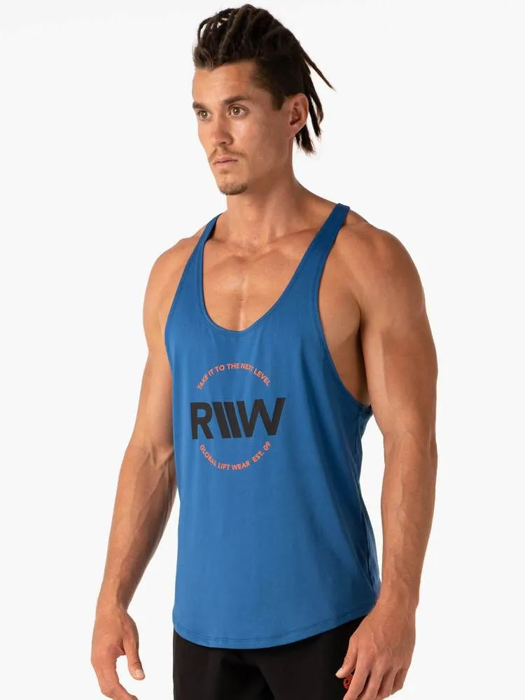 Ryderwear Palm Stringer T-Back - Blue