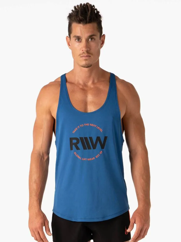 Ryderwear Palm Stringer T-Back - Blue