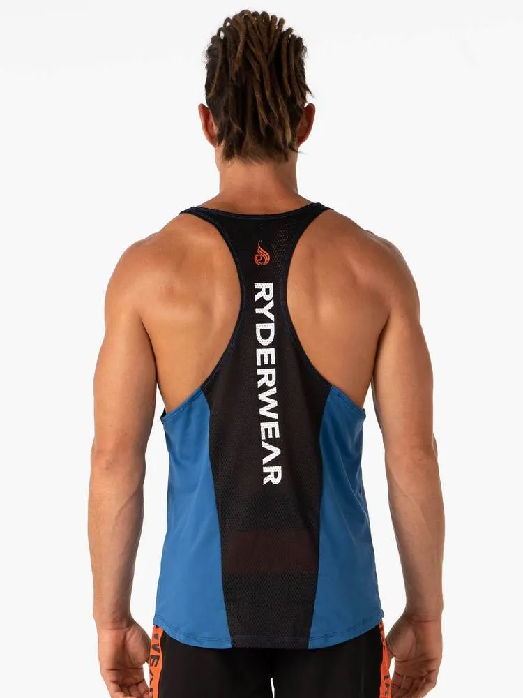 Ryderwear Palm Stringer T-Back - Blue