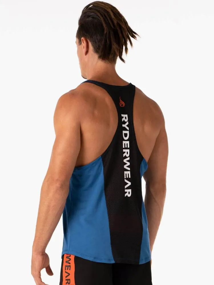 Ryderwear Palm Stringer T-Back - Blue