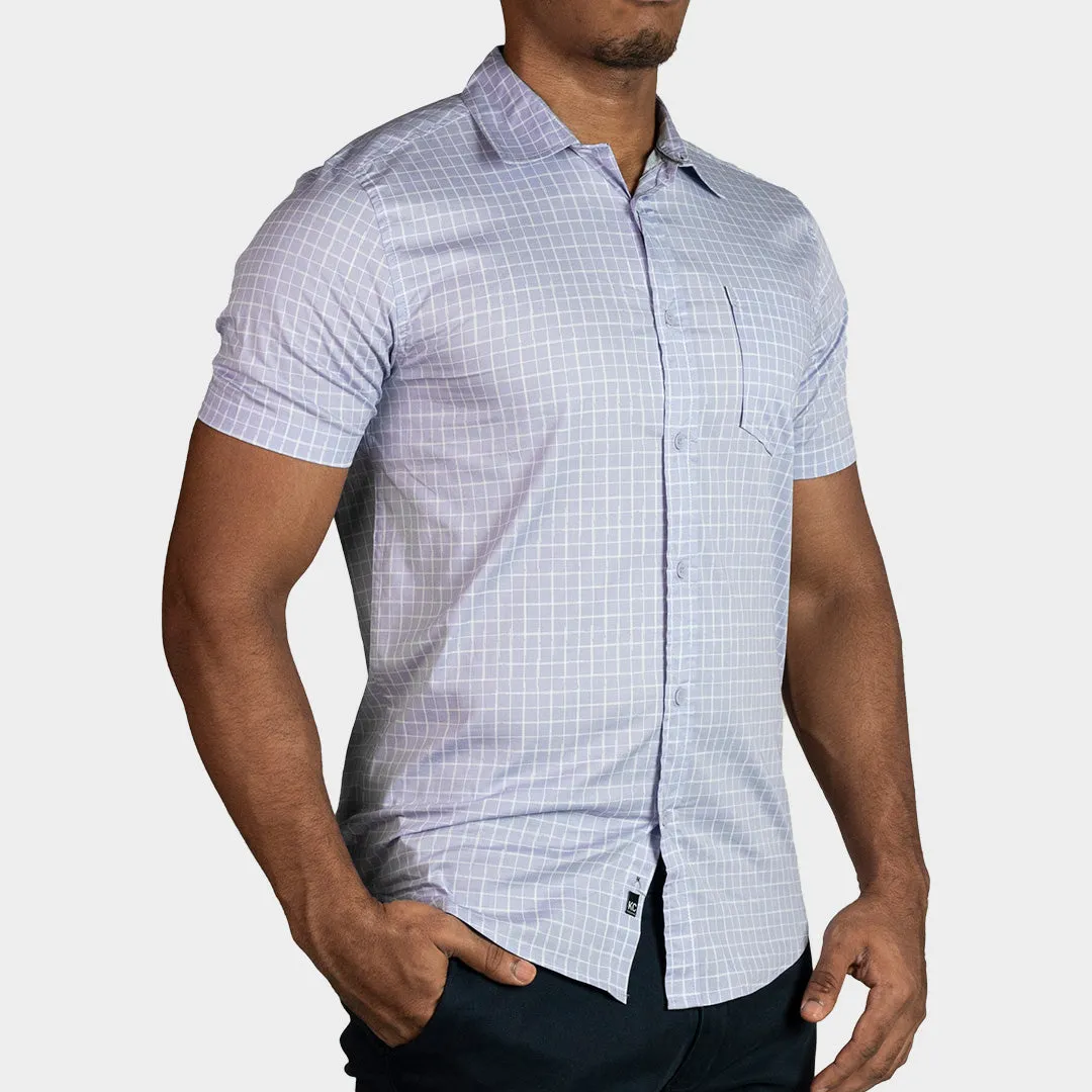 Short Sleeve Patch Para Hombre