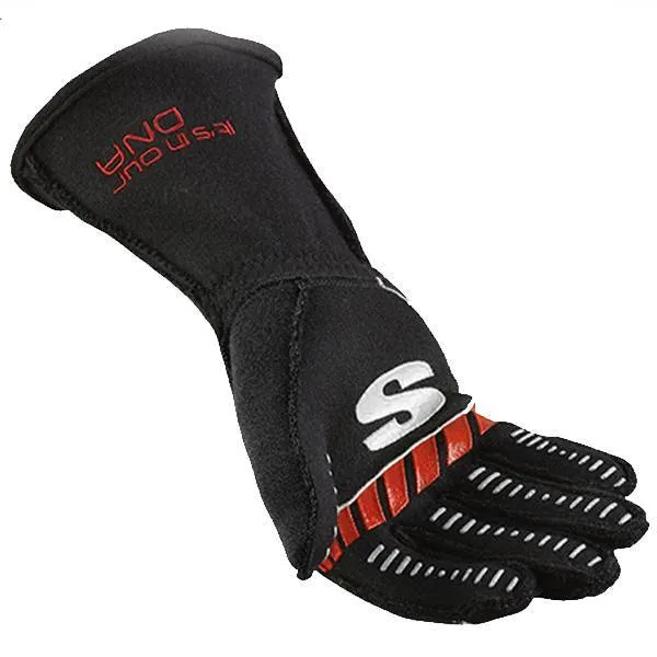 Simpson DNA Glove - Black/Red