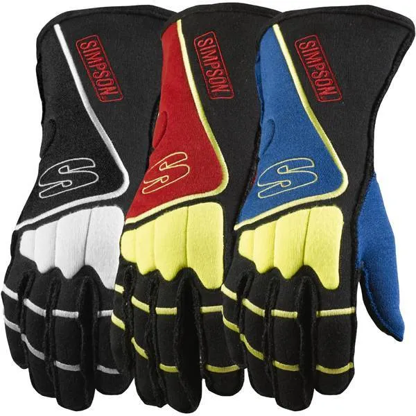 Simpson DNA Glove - Black/Red