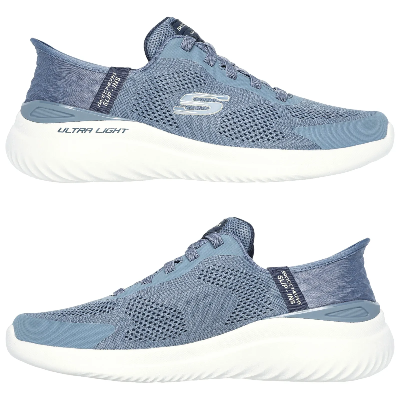 Skechers Mens Bounder 2.0 Emerged Slip-Ins Trainers