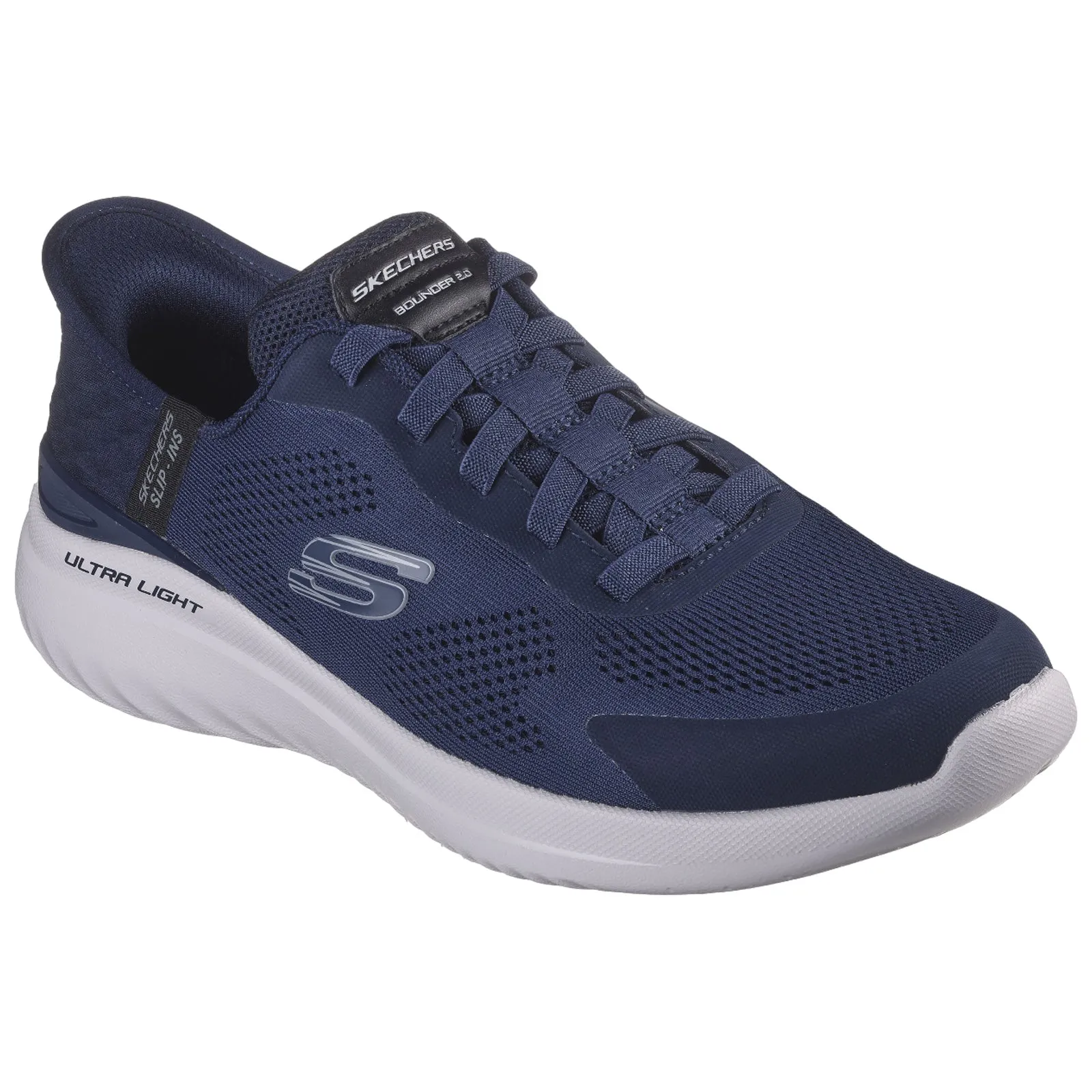 Skechers Mens Bounder 2.0 Emerged Slip-Ins Trainers