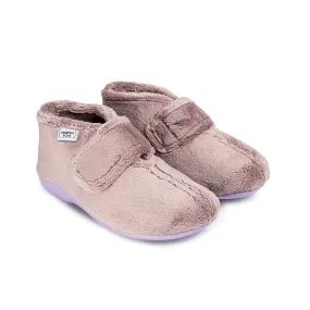 Slippers Botin Velcro Lila