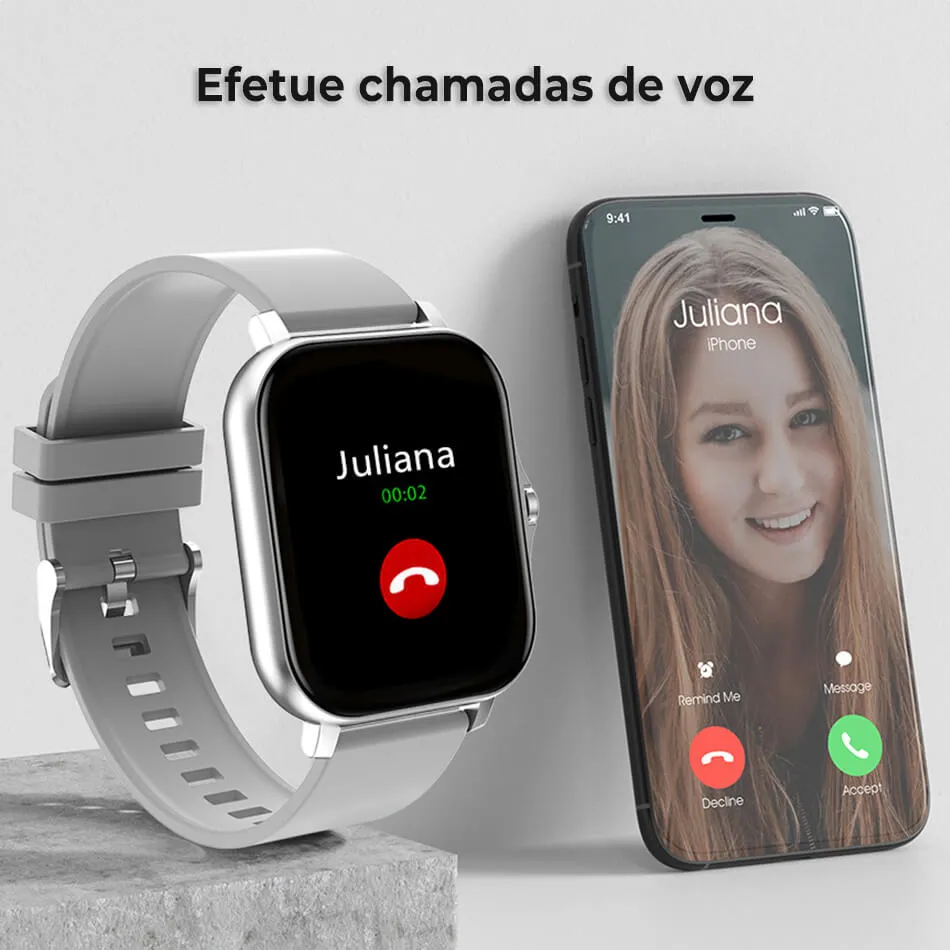 Smartwatch Pro - Relógio Inteligente Multifuncional