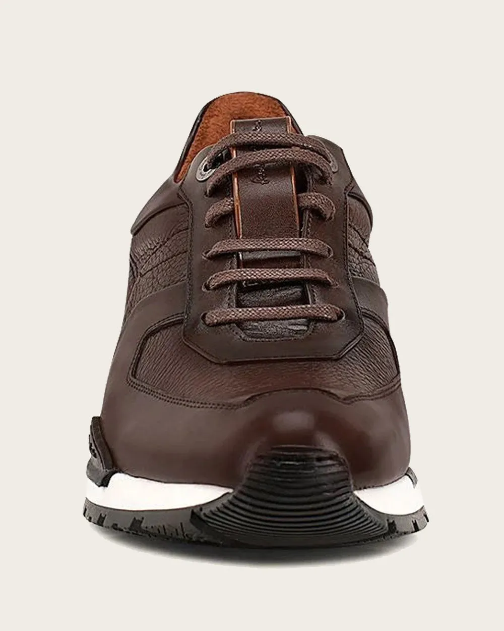 Sneakers brown deer leather