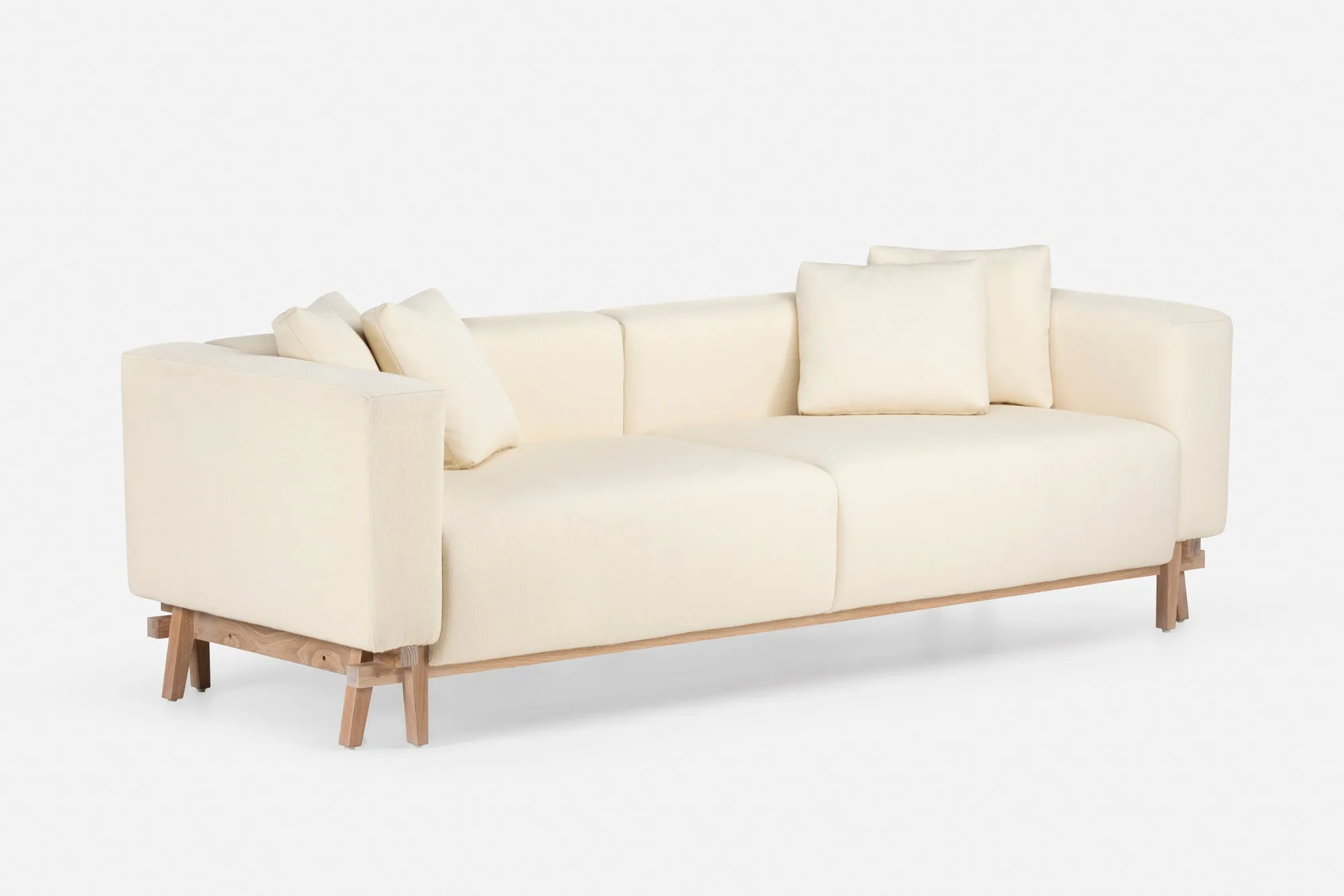 SOFA EIGHT MODULAR WITH ARMS