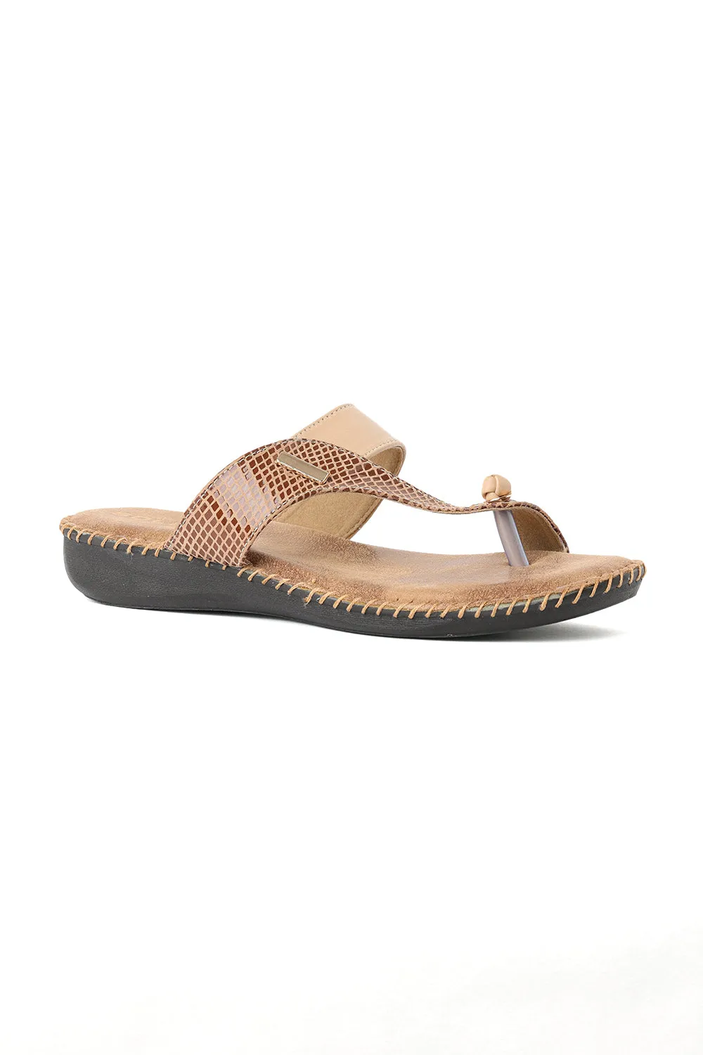 SOLES Comfort Toe Hold Platform Flats