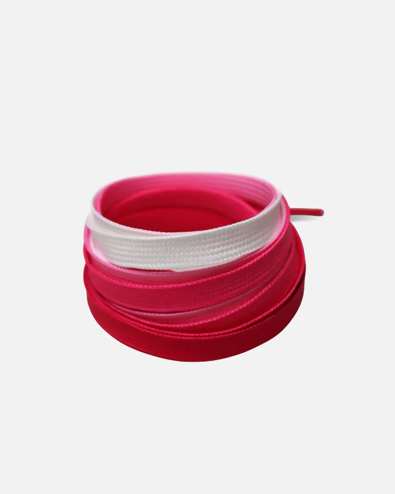 SSS PREMIUM GRADIENT LACES RED CRIMSON