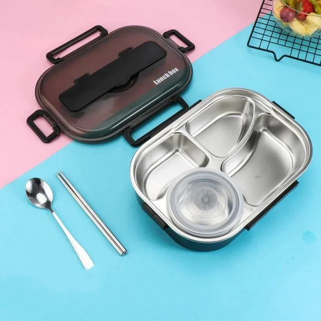 Stainless Steel Leak-Proof Lunch Box Container