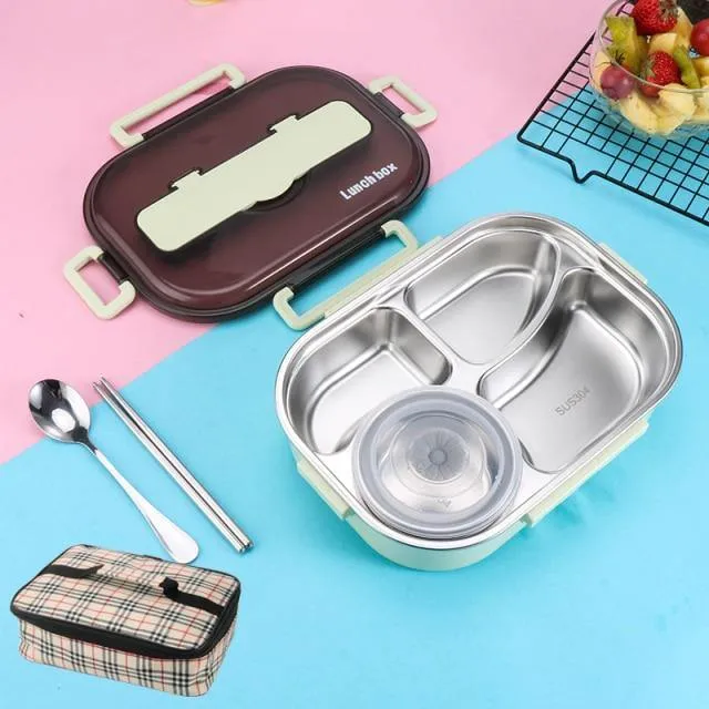 Stainless Steel Leak-Proof Lunch Box Container