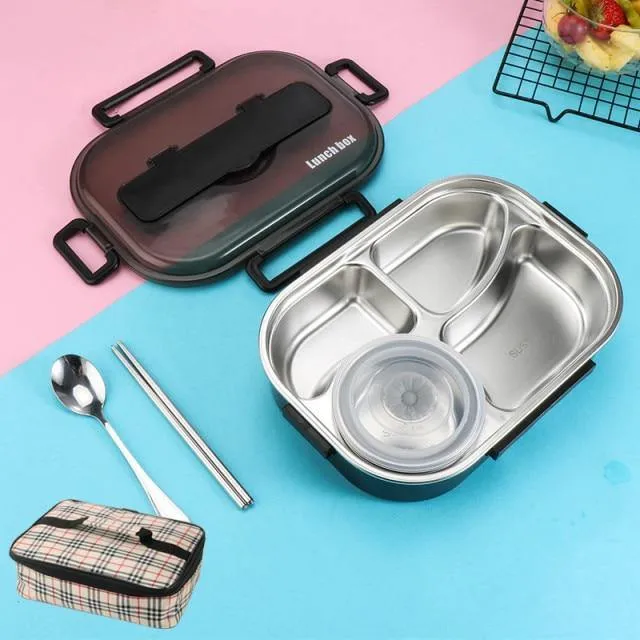 Stainless Steel Leak-Proof Lunch Box Container