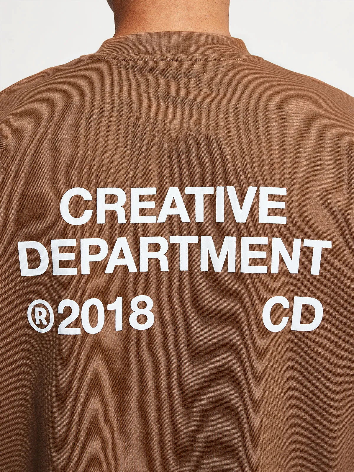 T-SHIRT CREATIVE DEPT - BROWN