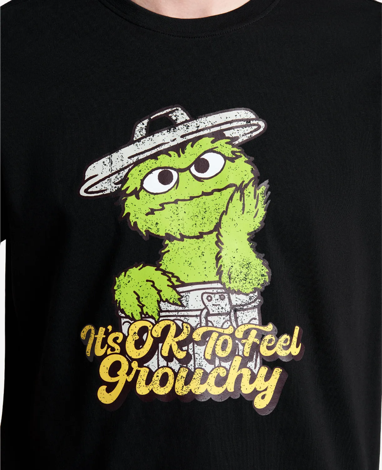 T-Shirt cuello redondo Oscar The Grouch Sesame Street