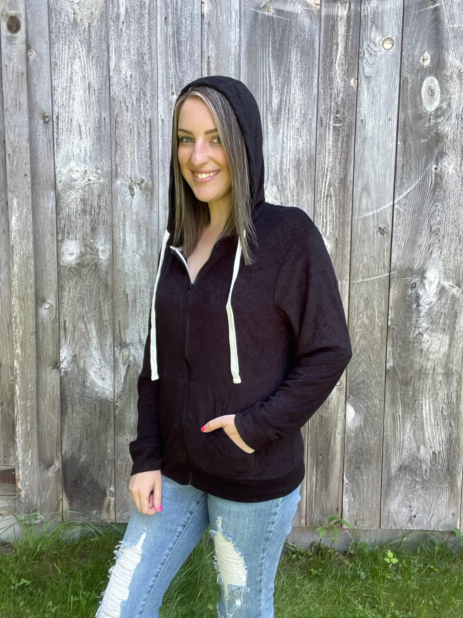 Terry Pile Blend Essential Hoodie