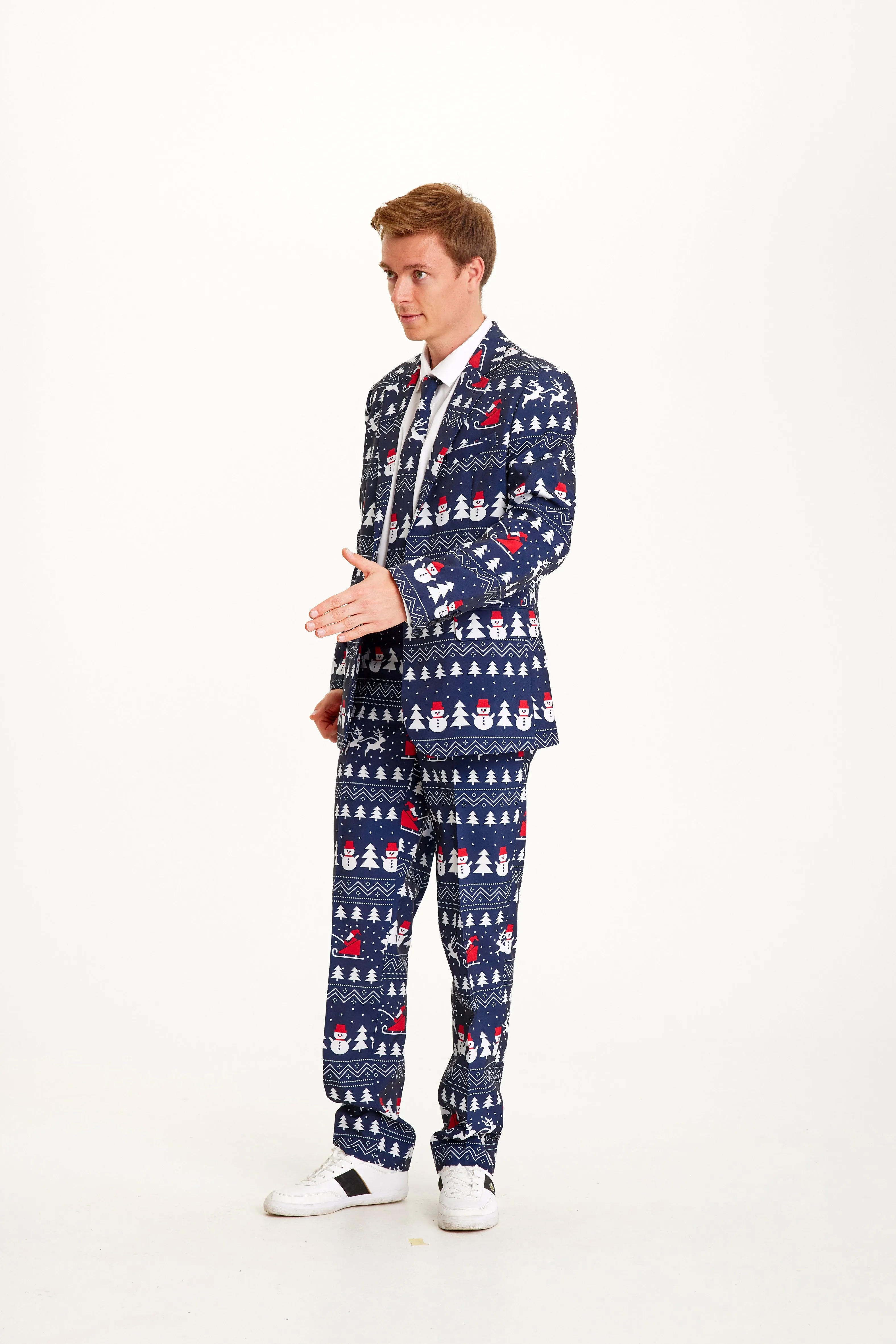 The Awesome Christmas Suit Navy