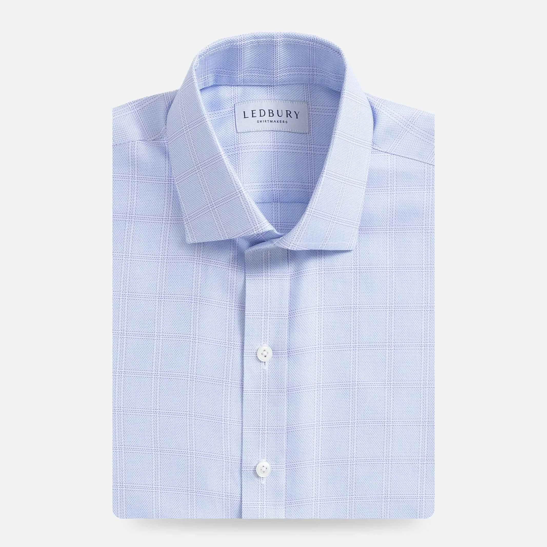 The Loden Heather Danvers Windowpane Custom Shirt