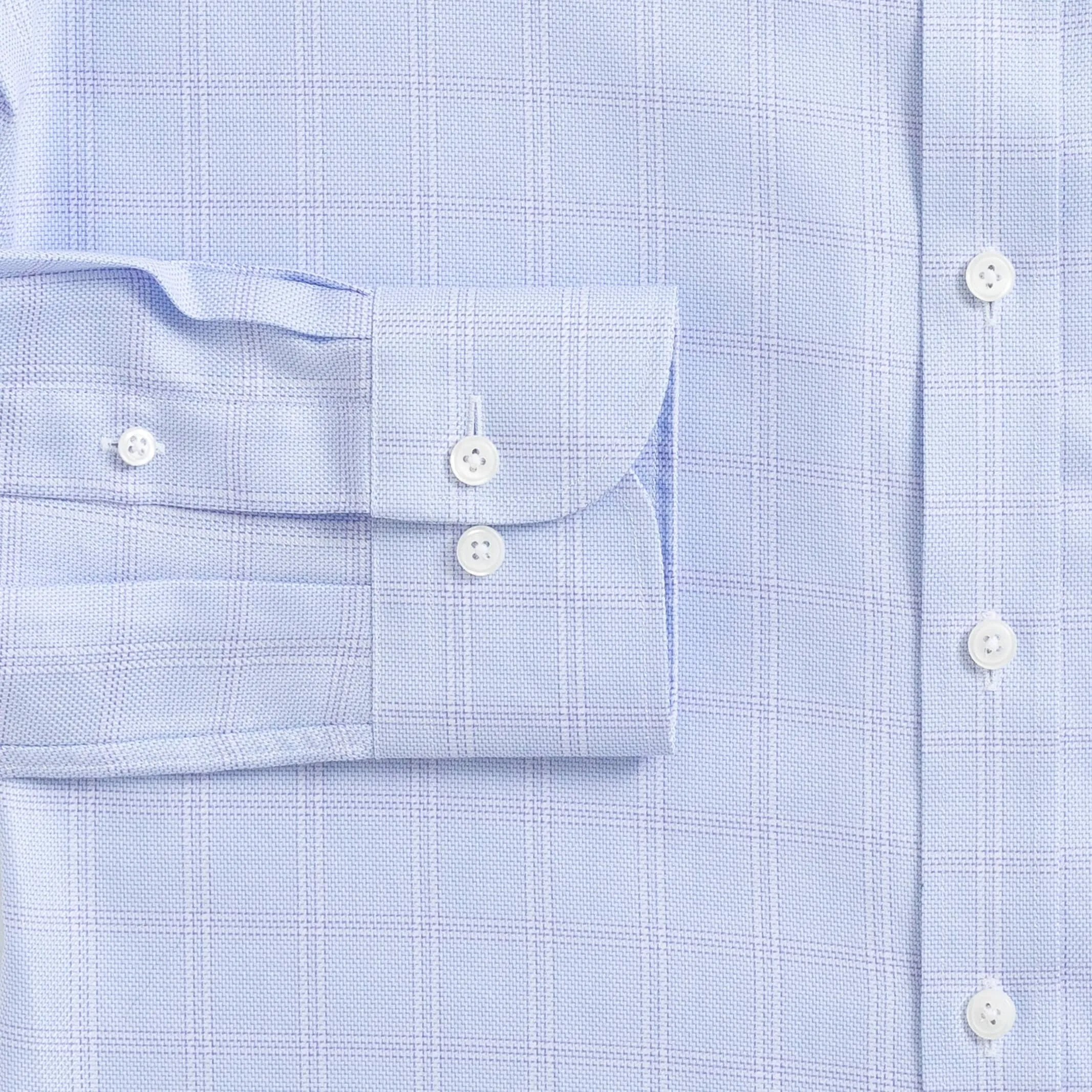 The Loden Heather Danvers Windowpane Custom Shirt