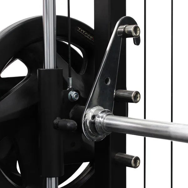 TITANIUM USA R100 FUNCTIONAL SMITH MACHINE WITH WEIGHT STACKS