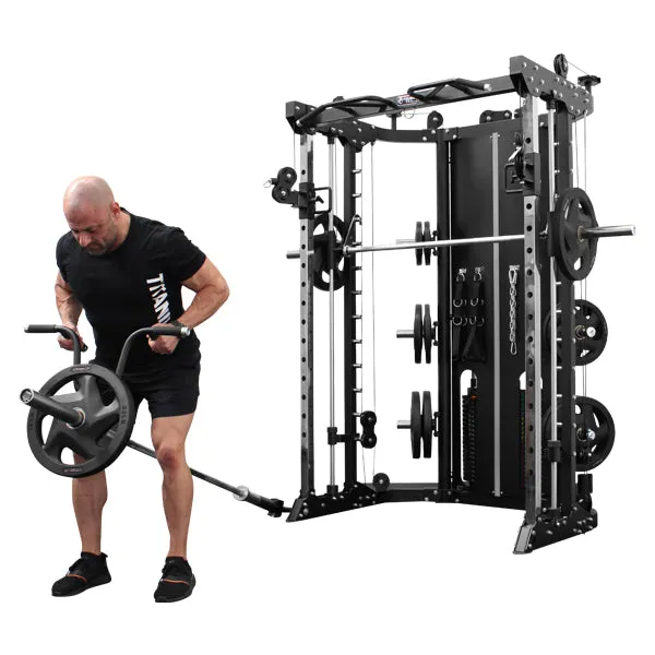 TITANIUM USA R100 FUNCTIONAL SMITH MACHINE WITH WEIGHT STACKS