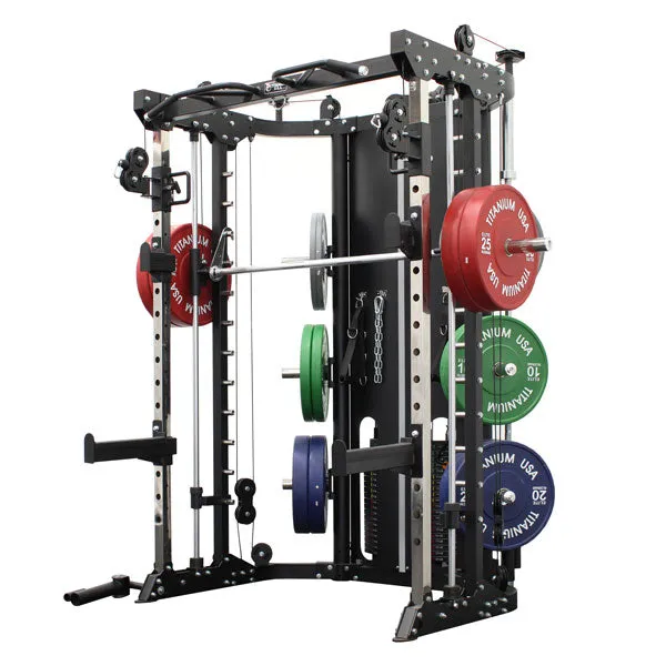 TITANIUM USA R100 FUNCTIONAL SMITH MACHINE WITH WEIGHT STACKS