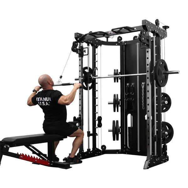 TITANIUM USA R100 FUNCTIONAL SMITH MACHINE WITH WEIGHT STACKS