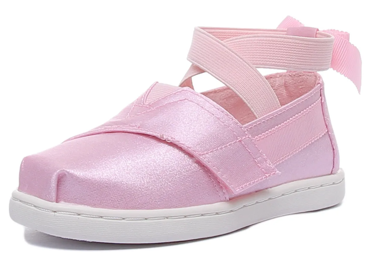 Toms Alp Ballerina In Pink