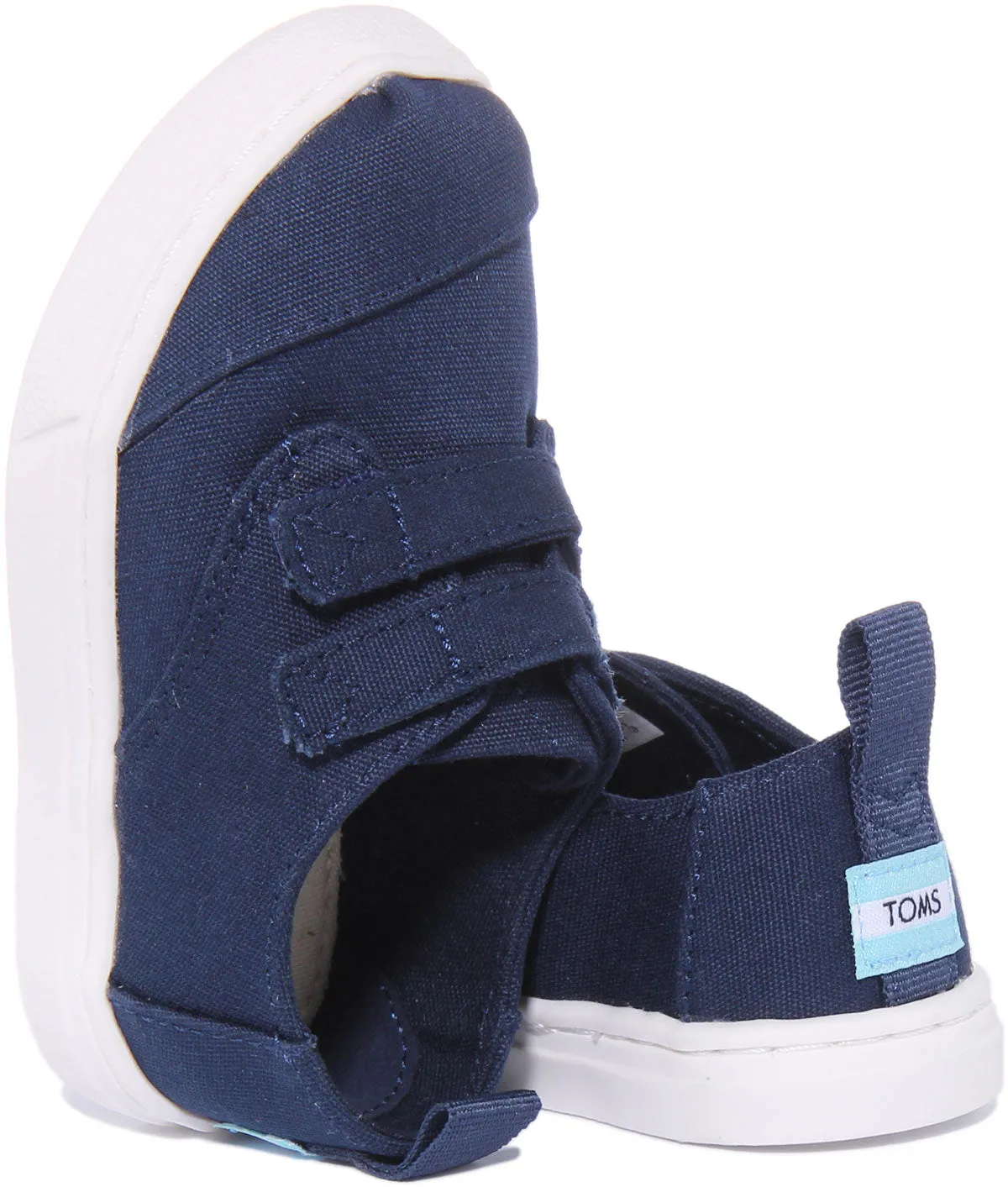 Toms Cordones In Blue For Infants