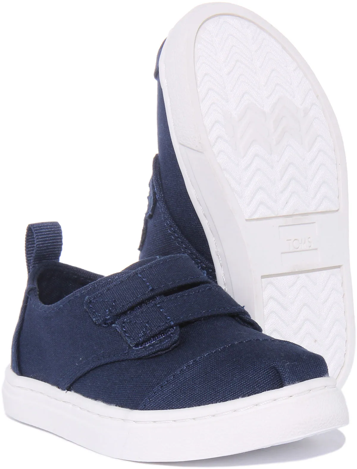 Toms Cordones In Blue For Infants