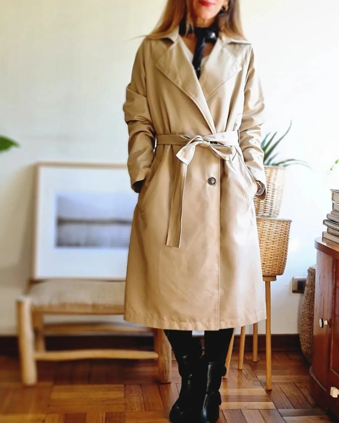 Trench Sara Beige.