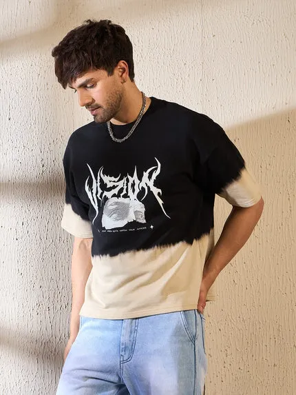 Unisex Ombre Dye Oversized T-shirt