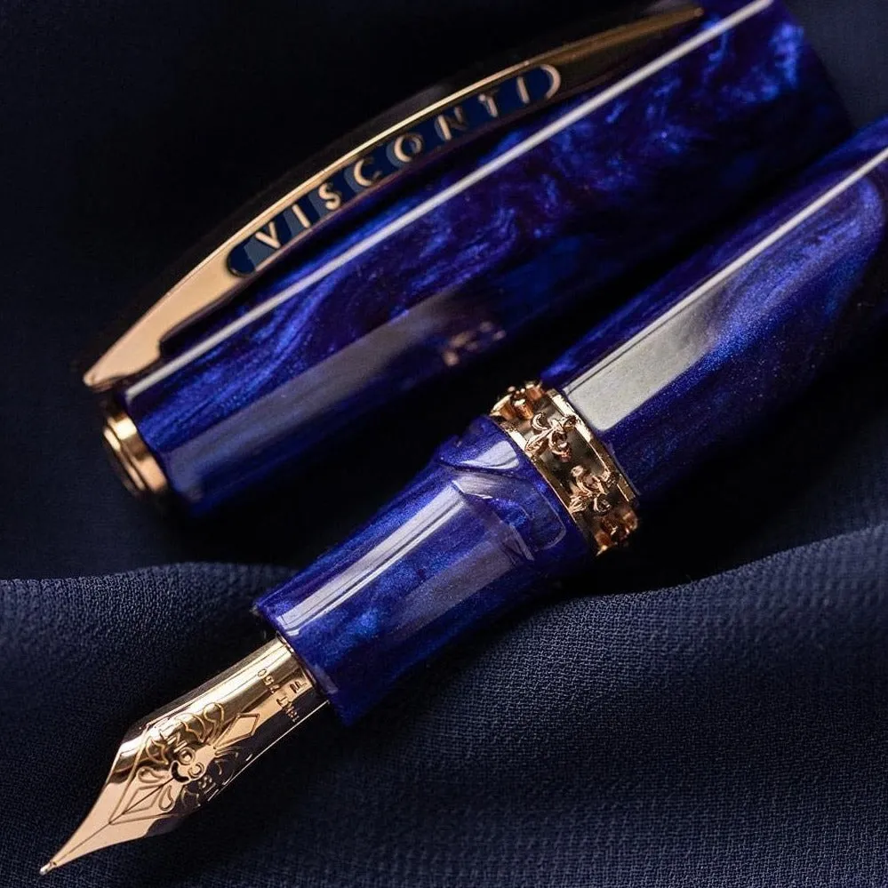 Visconti Medici Viola Violet - Fountain Pen (18kt Gold Nib)