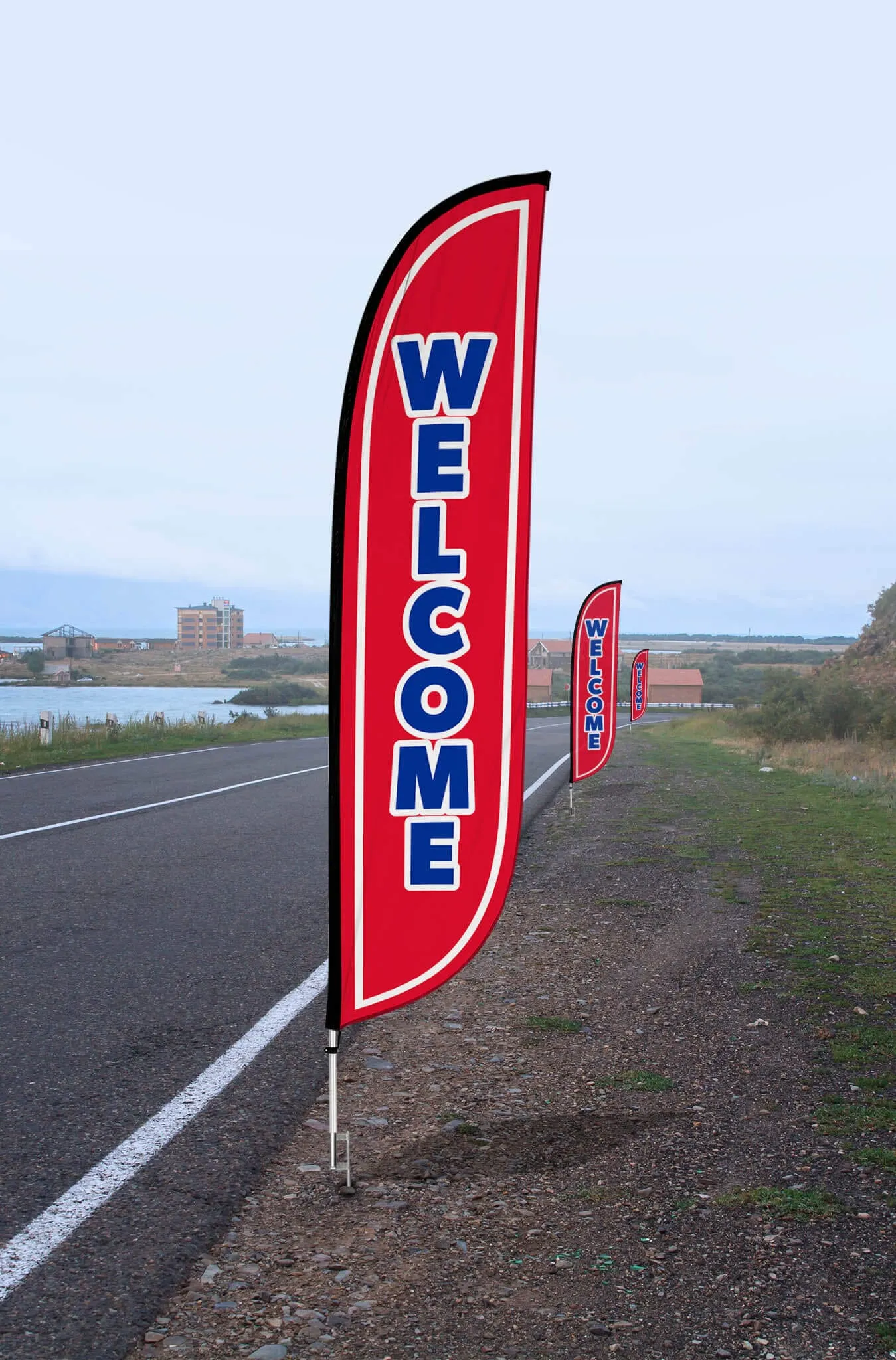 Welcome Feather Flag