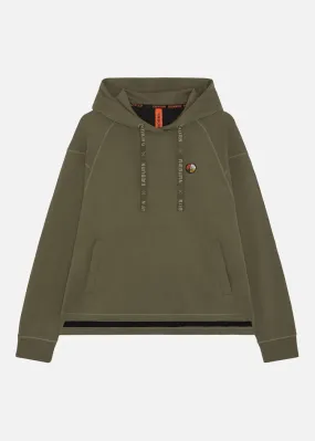 WOMENS SI HOODED SWEAT (W) OLIVE