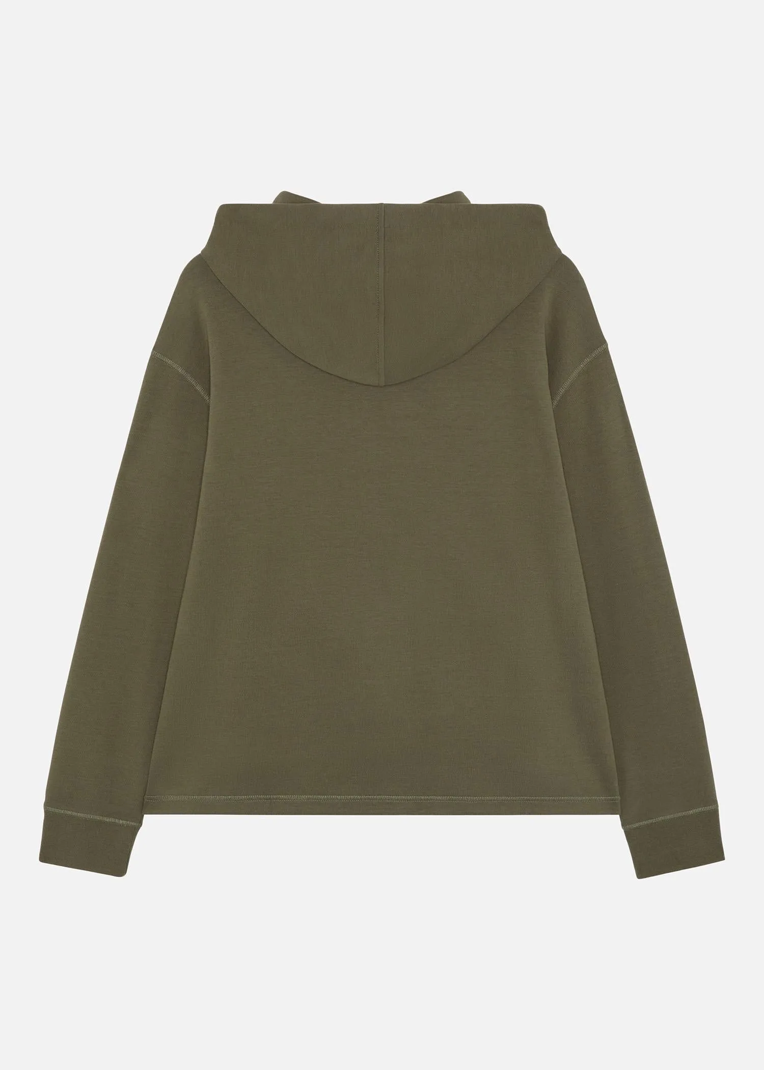 WOMENS SI HOODED SWEAT (W) OLIVE